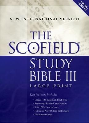 Scofield¬ Study Bible III, Large Print, NIV 9780195280241