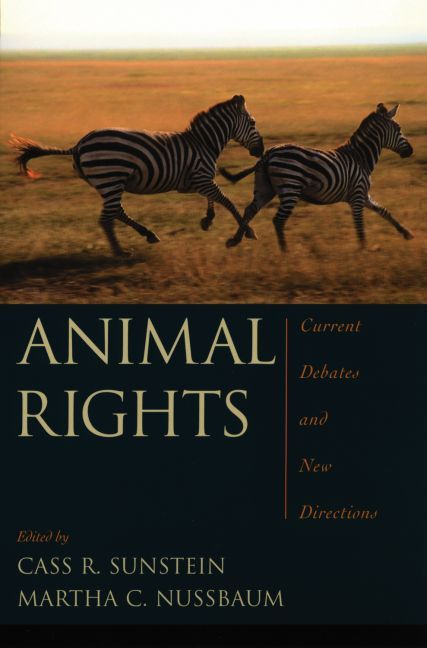 Animal Rights By Cass R. Sunstein, Martha C. Nussbaum 9780195305104