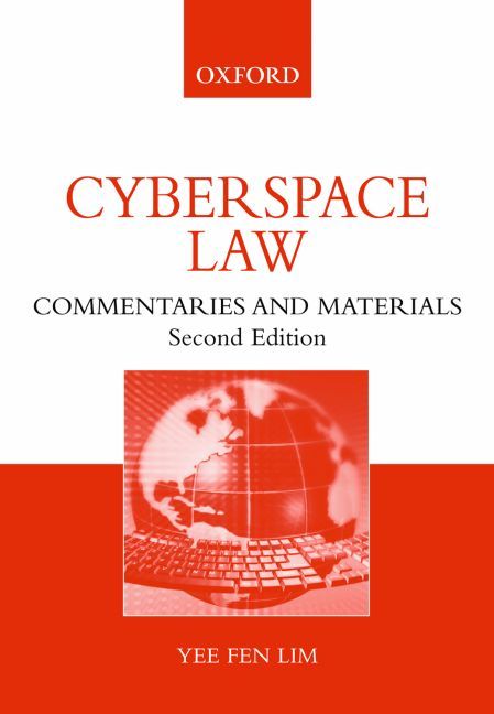Cyberspace Law By Yee Fen Lim 9780195558616 (Paperback)