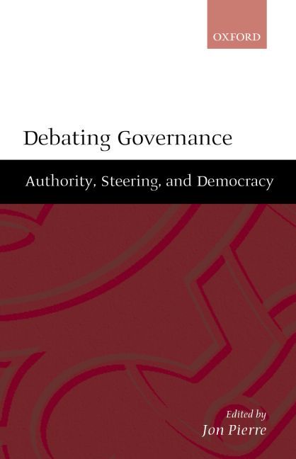 Debating Governance By Jon Pierre 9780198295143 (Hardback)