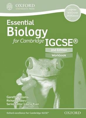 Essential Biology for Cambridge IGCSE Workbook By Ron Pickering