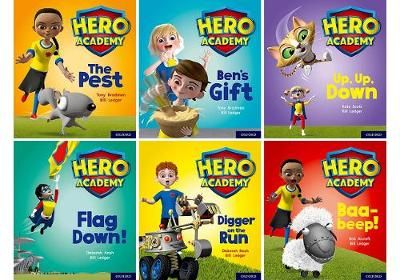 Hero Academy: Oxford Level 4, Light Blue Book Band: Class Pack