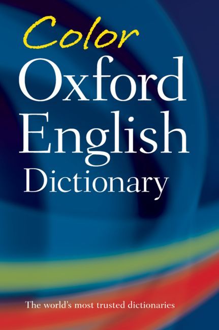 Color Oxford English Dictionary By Languages Oxford 9780198614401