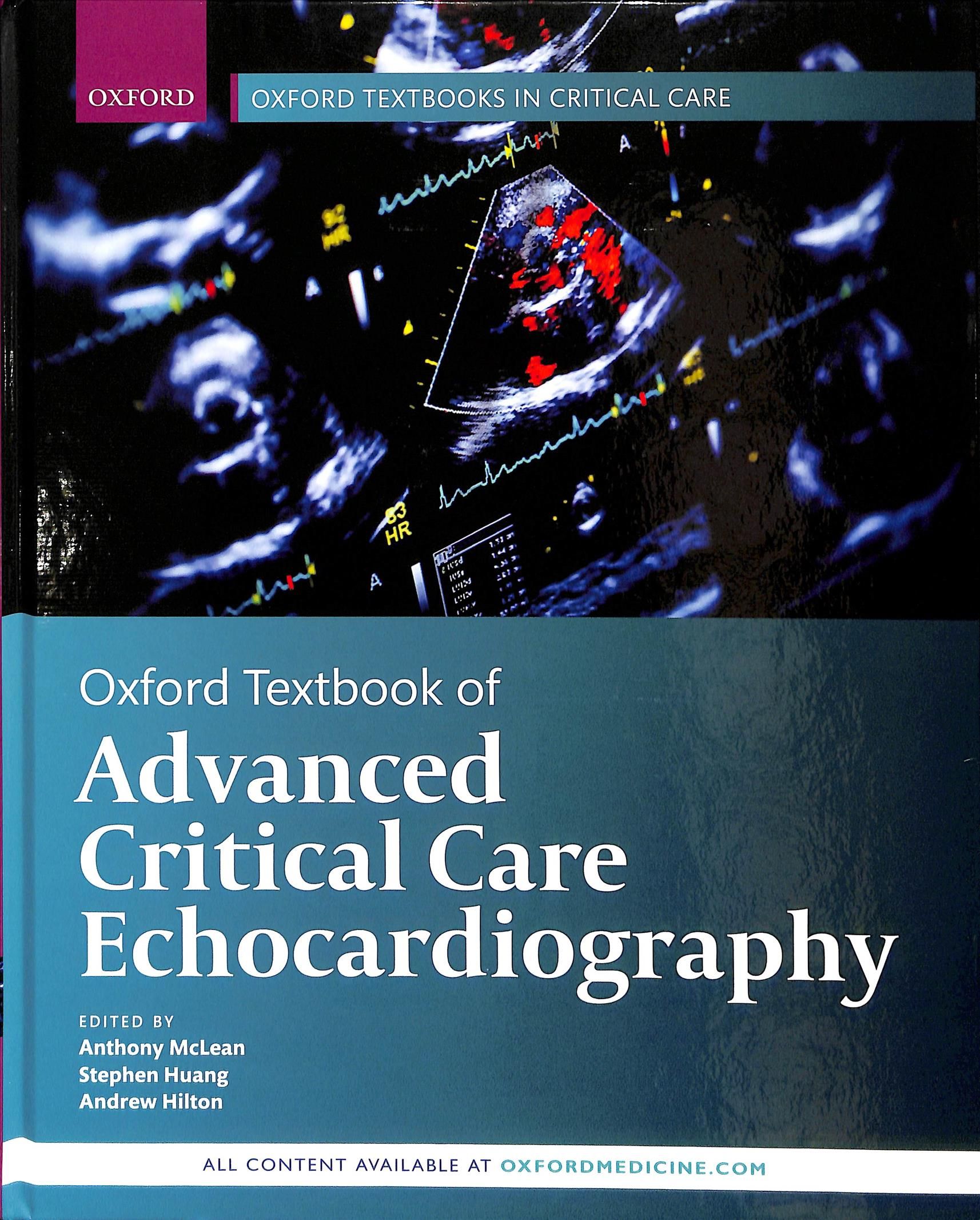 Oxford Textbook of Advanced Critical Care Echocardiography (Hardback)