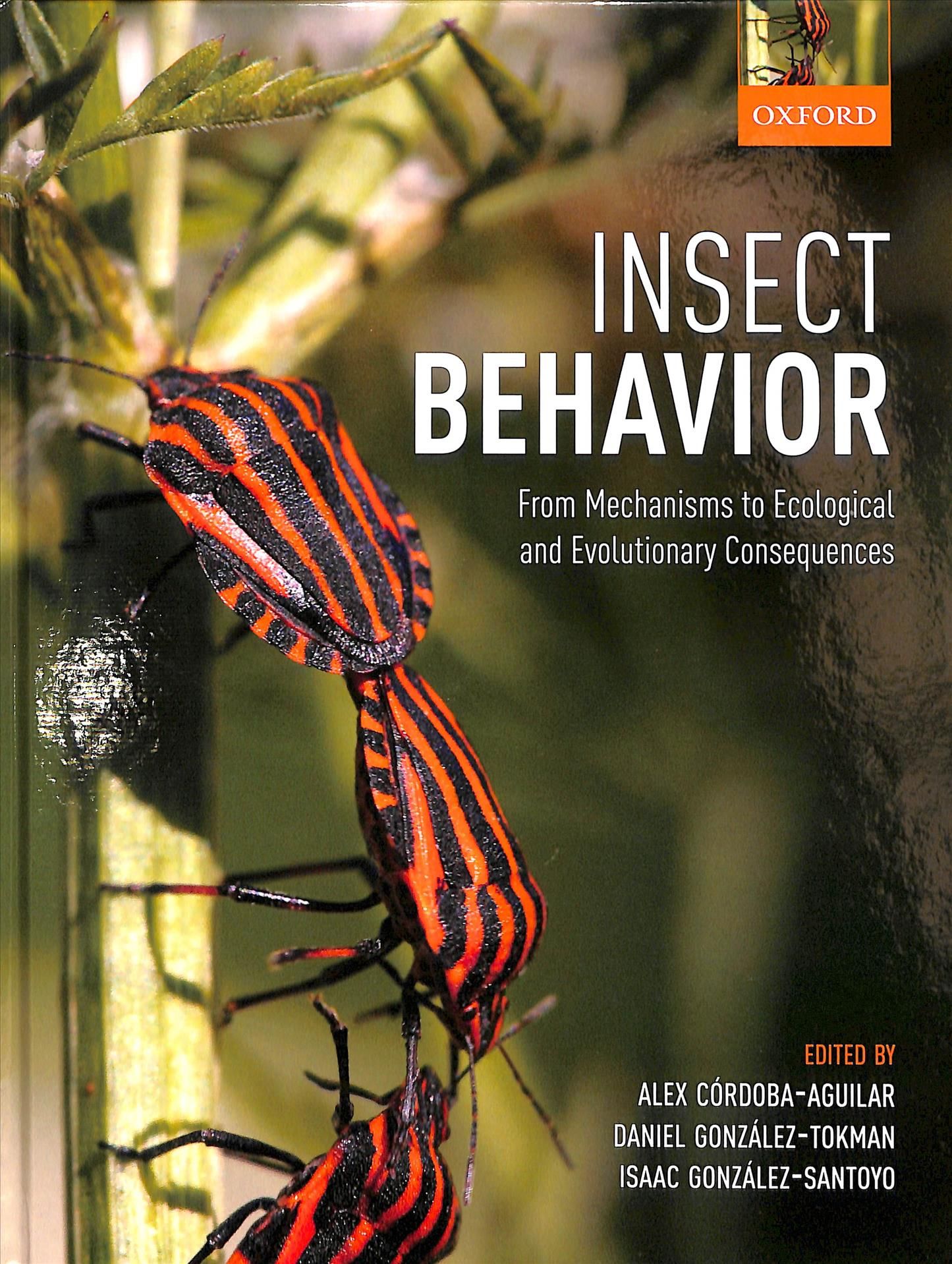 Insect Behavior 9780198797500 (Hardback)