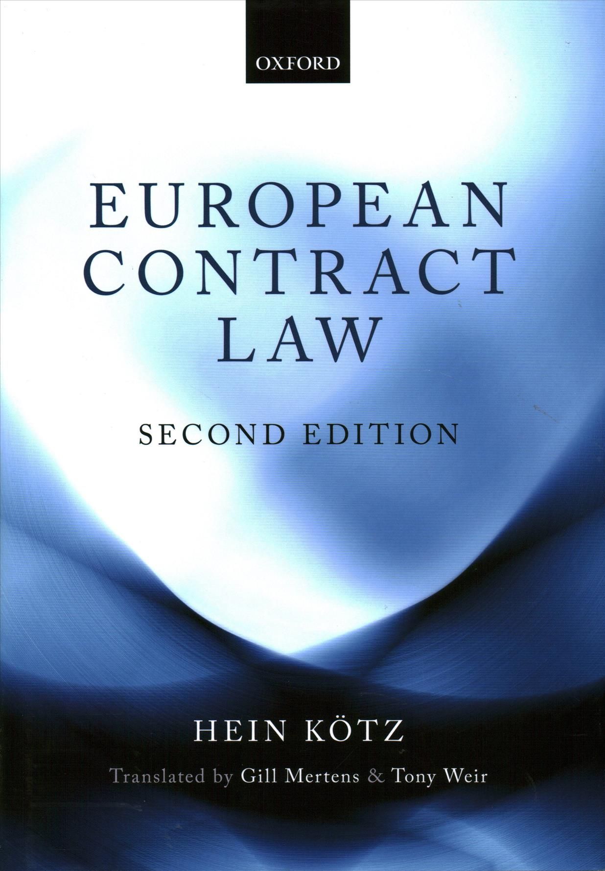 European Contract Law 9780198800040 (Hardback)