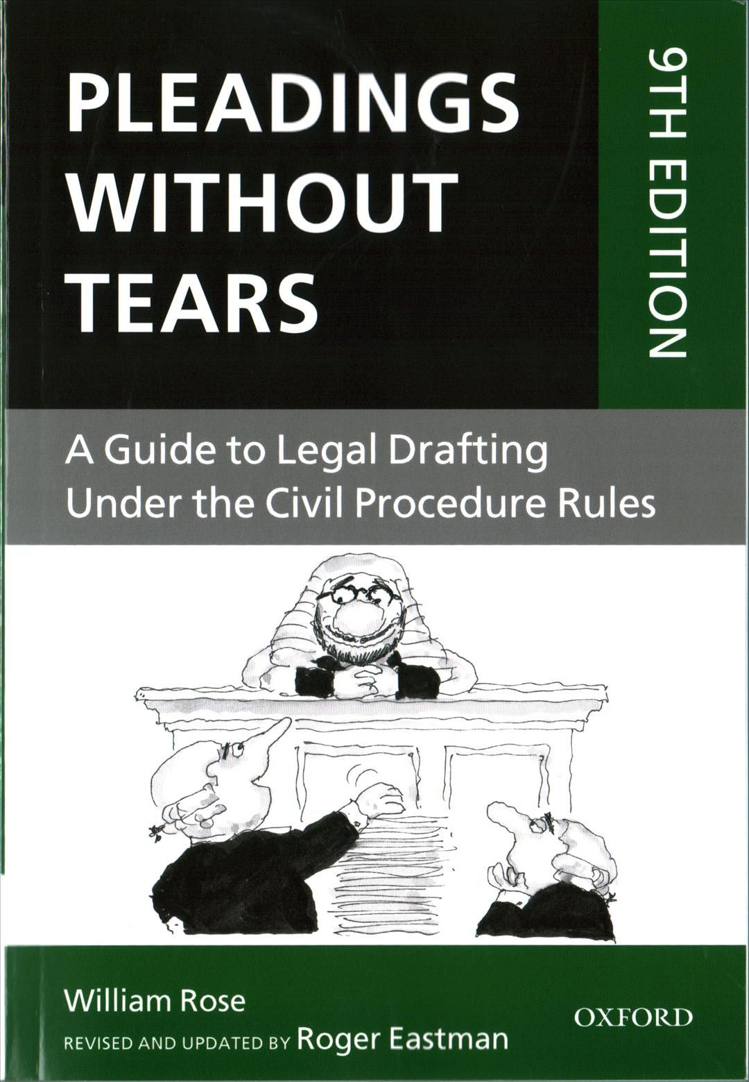 Pleadings Without Tears By William M. Rose, Roger Eastman (Paperback)