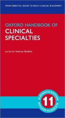 Oxford Handbook of Clinical Specialties 9780198827191 (Loose-leaf)