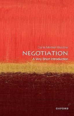Negotiation By Carrie Menkel-Meadow 9780198851400 (Paperback)