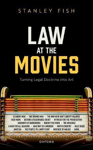 Law at the Movies By Stanley Eugene Fish 9780198898726 (Hardback)