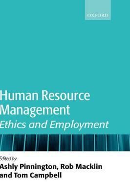 Human Resource Management 9780199203789 (Hardback)