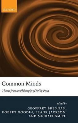 Common Minds By Geoffrey Brennan 9780199218165 (Hardback)
