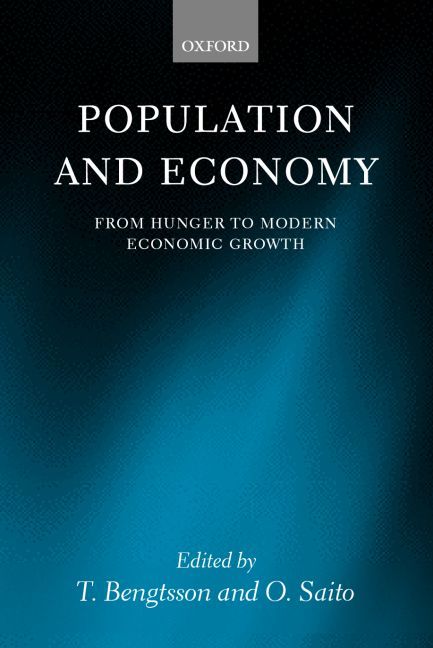 Population and Economy By Tommy Bengtsson, Osamu Saito 9780199261840