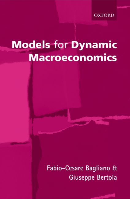 Models for Dynamic Macroeconomics 9780199266821 (Hardback)