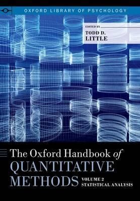 The Oxford Handbook of Quantitative Methods in Psychology. Volume 2 Statistical Analysis