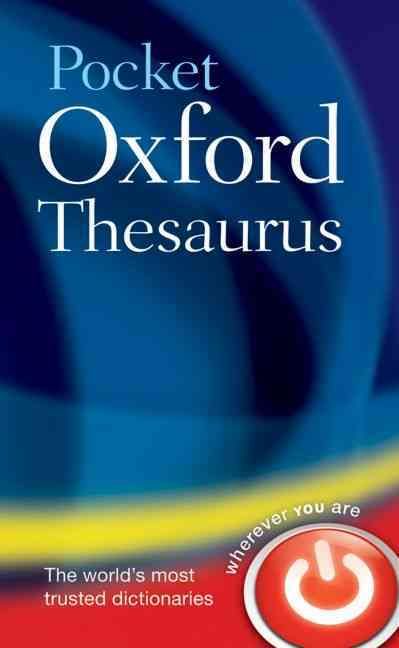 Pocket Oxford Thesaurus By Sara Hawker 9780199534821 (Hardback)