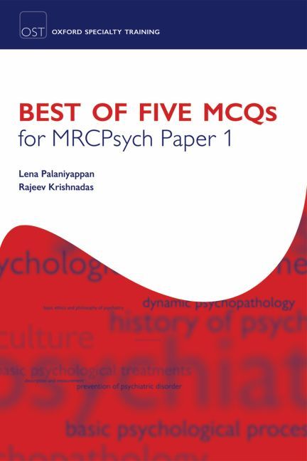 Best of Five MCQs for MRCPsych Paper 1 9780199550777 (Paperback)