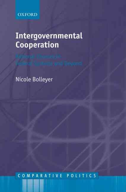 Intergovernmental Cooperation 9780199570607 (Hardback)