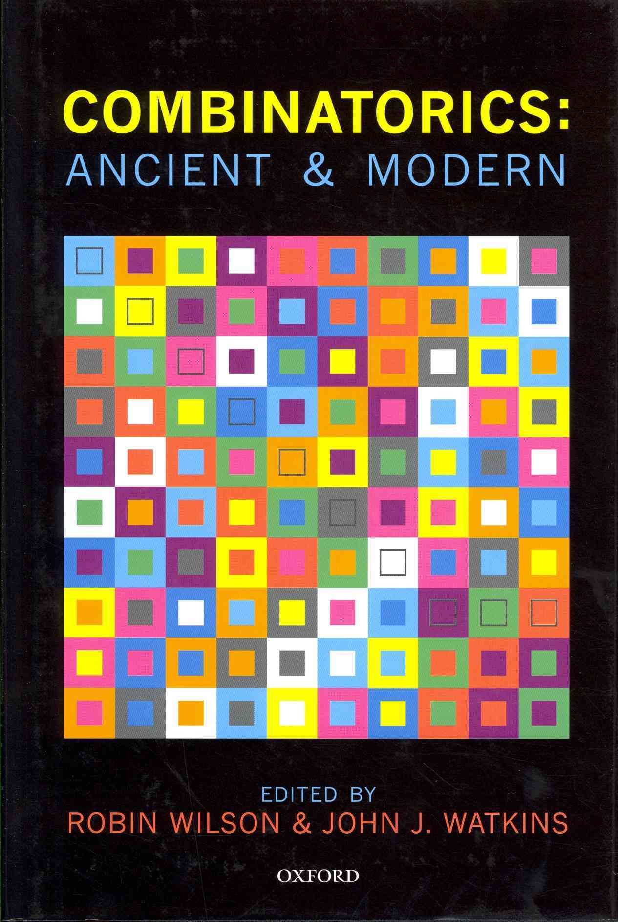 Combinatorics 9780199656592 (Hardback)