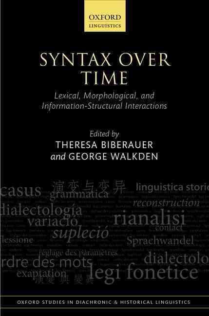 Syntax Over Time 9780199687923 (Hardback)