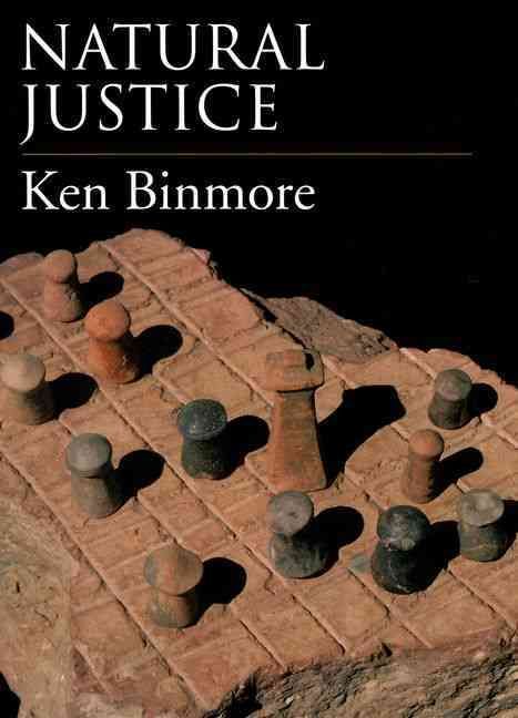 Natural Justice By K. G. Binmore 9780199791484 (Paperback)