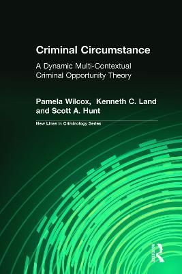Criminal Circumstance By Pamela Wilcox, Kenneth Land, Scott A. Hunt