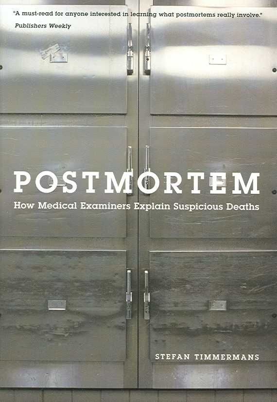 Postmortem By Stefan Timmermans 9780226803999 (Paperback)