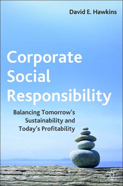 Corporate Social Responsibility By David E. Hawkins 9780230002203