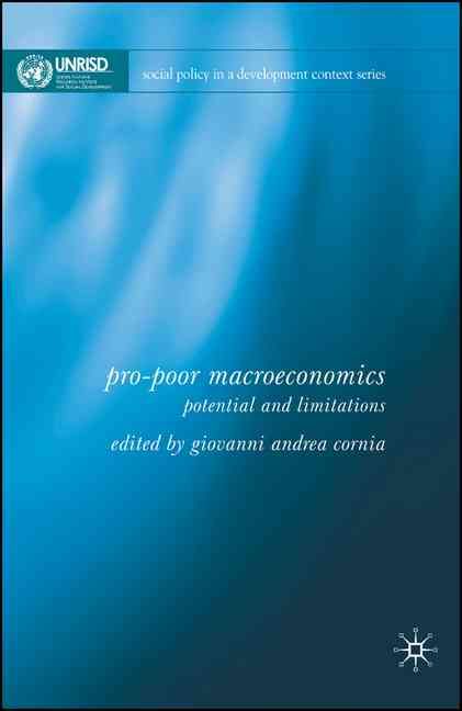 Pro-Poor Macroeconomics 9780230004887 (Hardback)