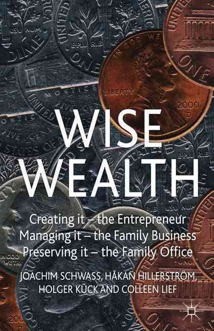 Wise Wealth By Joachim Schwass 9780230290051 (Hardback)