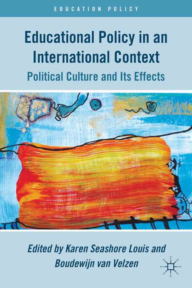Educational Policy in an International Context 9780230340411