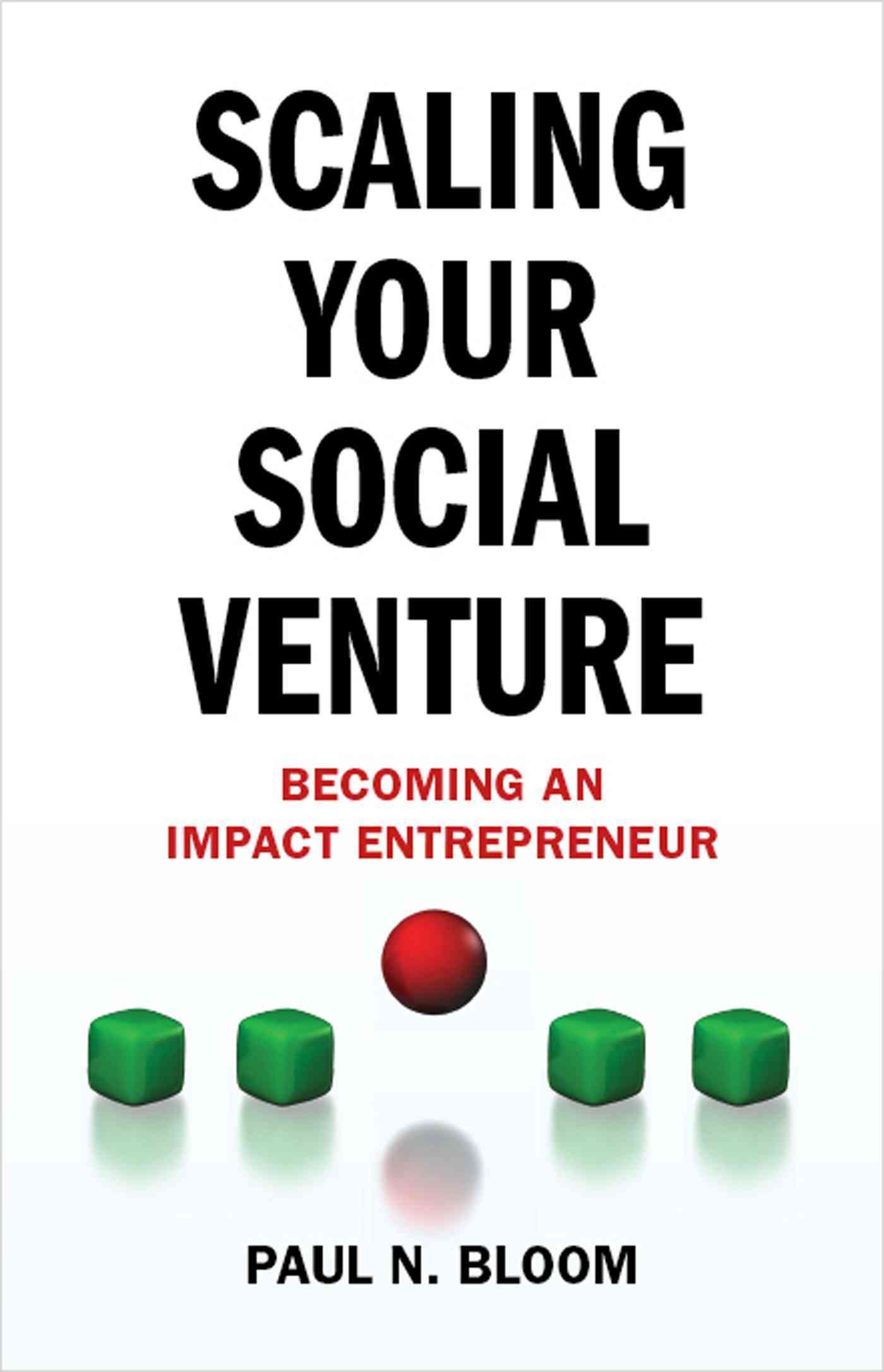 Scaling Your Social Venture By Paul N. Bloom 9780230377288 (Hardback)