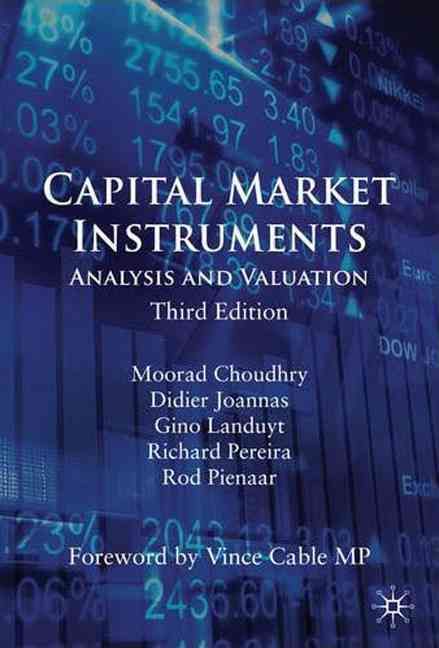 Capital Market Instruments By Moorad Choudhry 9780230576032