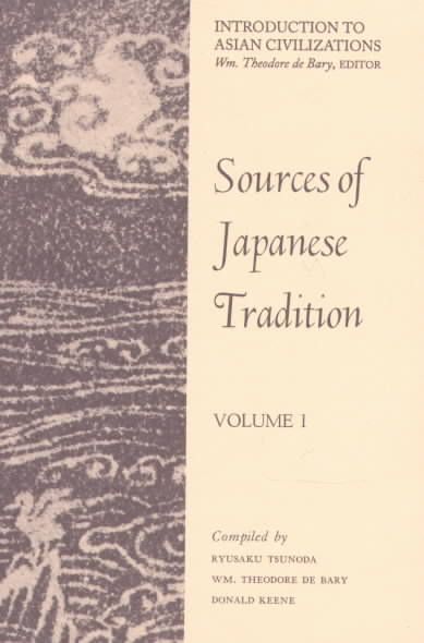 Sources of Japanese Tradition 9780231086042 (Paperback)