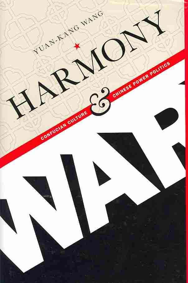 Harmony and War By Yuan-Kang Wang 9780231151405 (Hardback)
