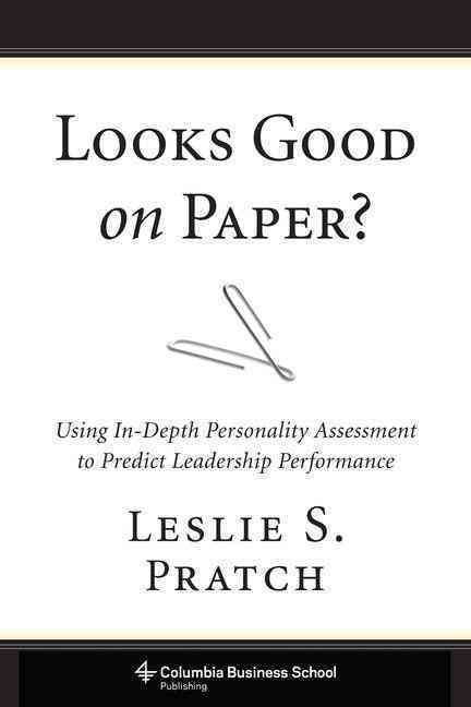 Looks Good on Paper? By Leslie Pratch 9780231168366 (Hardback)