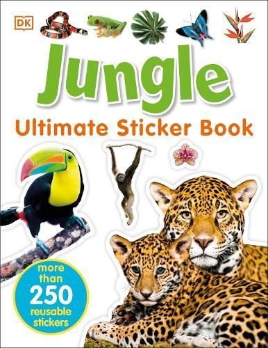 Jungle Ultimate Sticker Book 9780241283011 (Paperback)