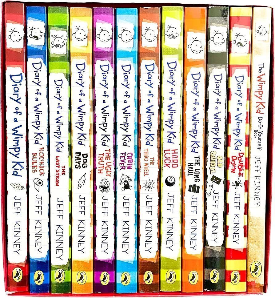 Diary of a Wimpy Kid Collection: 12 Books Box Set 9780241351802
