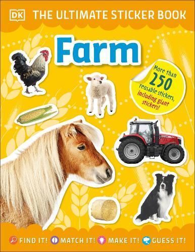 Ultimate Sticker Book Farm By DK 9780241467046 (Paperback)