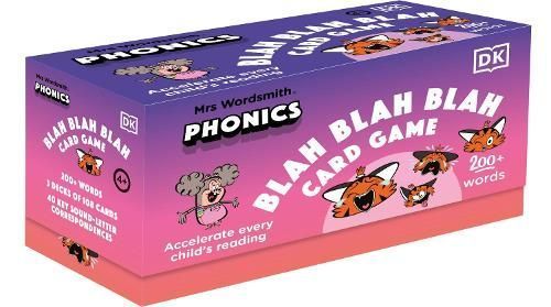 Mrs Wordsmith Phonics Blah Blah Blah Card Game, Ages 4-7 (Early Years and Key Stage 1)