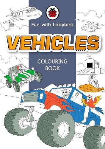 Fun With Ladybird: Colouring Book: Vehicles By Ladybird 9780241535042