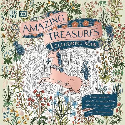 The Met Amazing Treasures Colouring Book By Meghann Rader (Paperback)