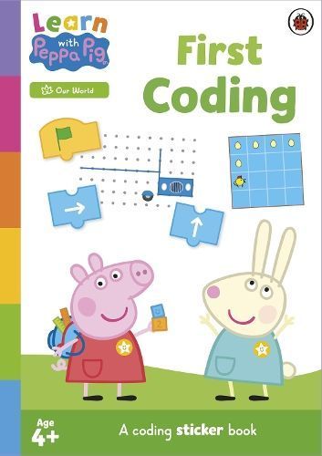 Learn With Peppa: First Coding Sticker Activity Book By Peppa Pig