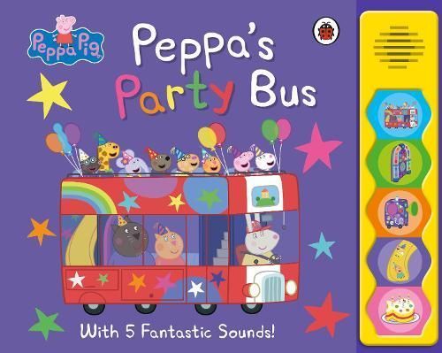 Peppa's Party Bus! By Peppa Pig 9780241666005 (Board book)