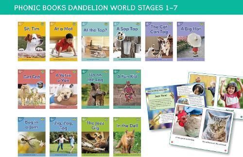 Dandelion World. Stages 1-7 By Phonic Books 9780241666333 (Cards)