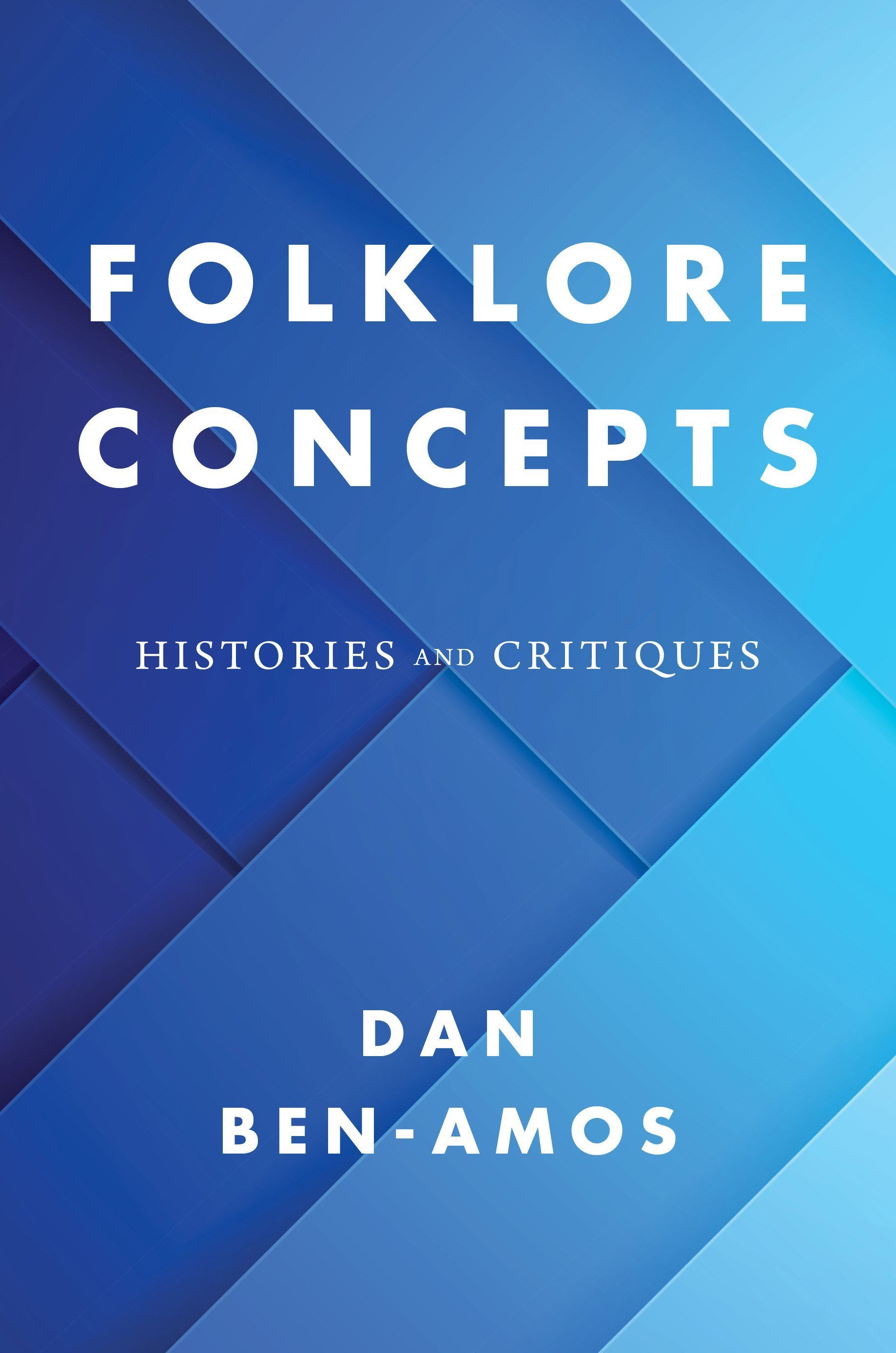 Folklore Concepts By Dan Ben-Amos 9780253049551 (Hardback)
