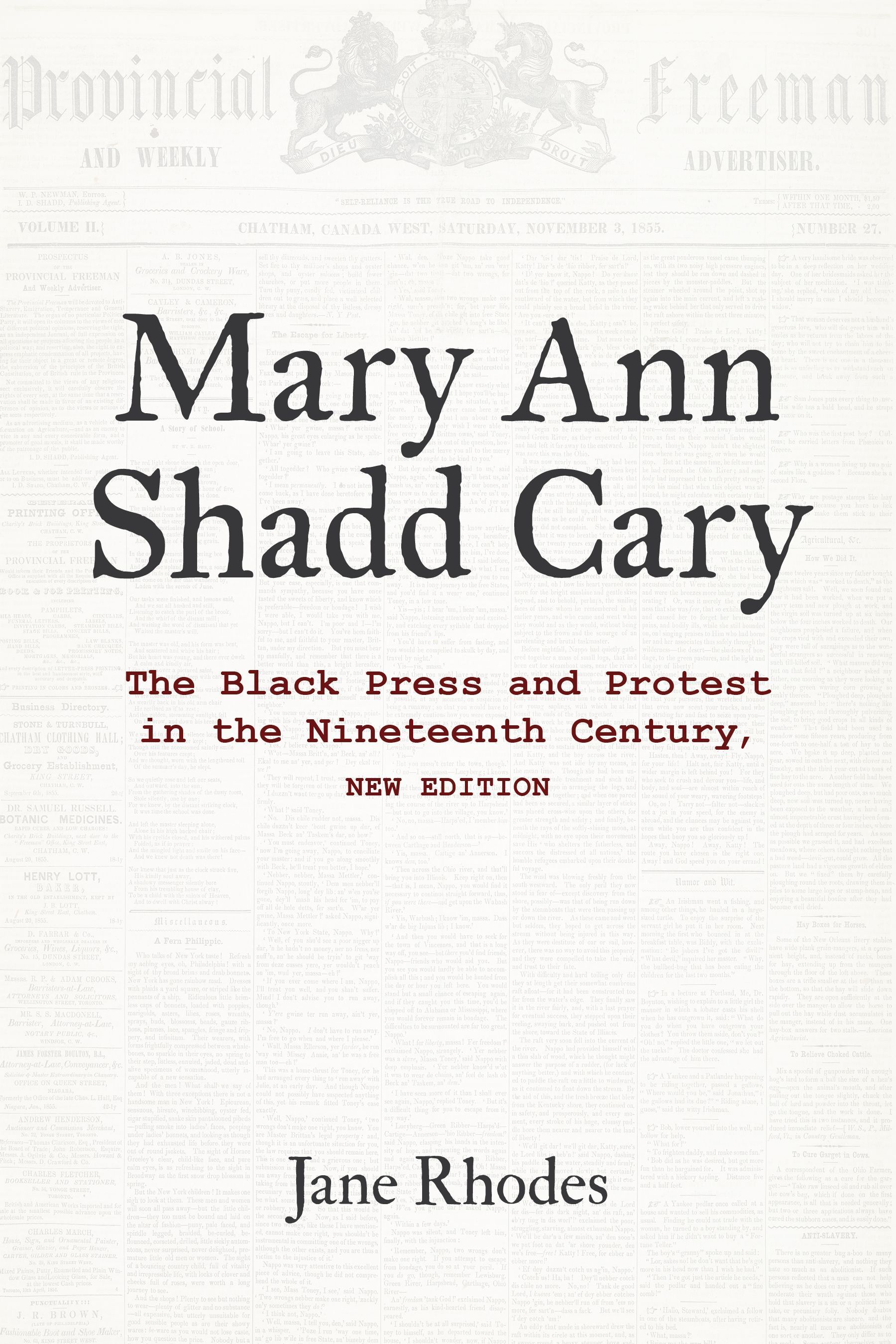 Mary Ann Shadd Cary By Jane Rhodes 9780253067951 (Paperback)