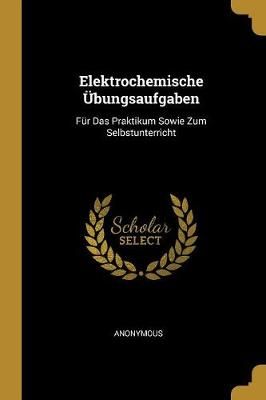 Elektrochemische Übungsaufgaben By Anonymous 9780270066241