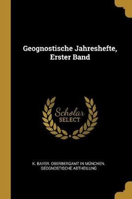 Geognostische Jahreshefte, Erster Band 9780270641592 (Paperback)