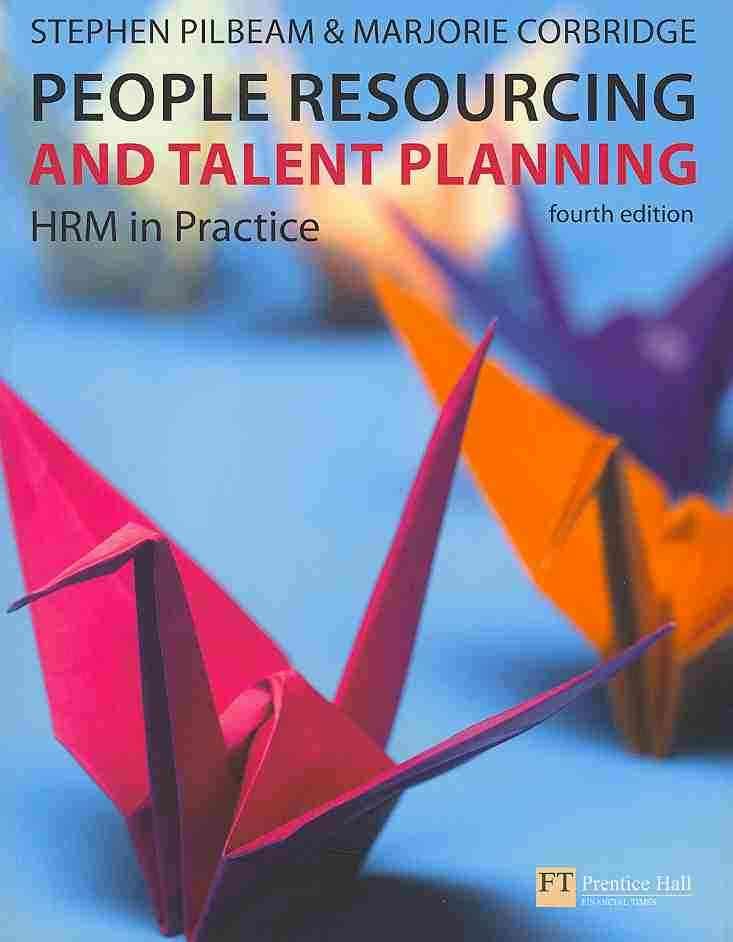 People Resourcing and Talent Planning 9780273719540 (Paperback)